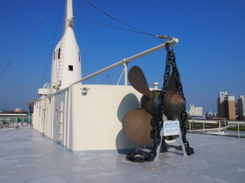 函館市青函連絡船記念館摩周丸 船尾