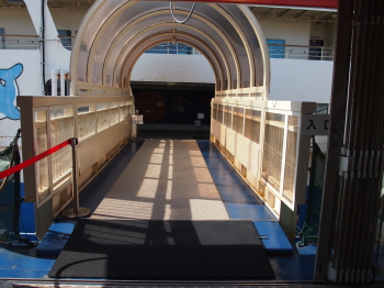 函館市青函連絡船記念館摩周丸 乗船口